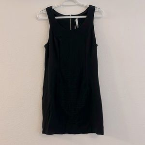 Kensie Tank Bodycon Black Dress
